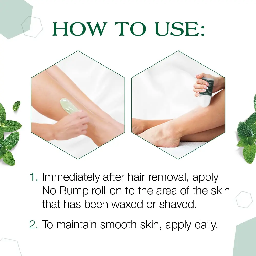 GIGI No Bump Roll-On Ingrown Hair Treatment 59ml (2 fl oz) | Exfoliating Salicylic Acid Gel Roller - view 6