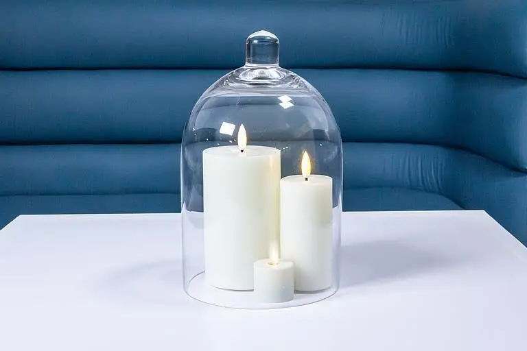 Abbott Collection Classic Shaped Cloche | Elegant Glass Display Dome 10"H - view 4