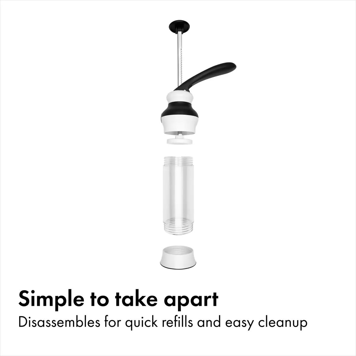 OXO Good Grips 14-Piece Cookie Press Set | Non-Slip Base & 12 Stainless Steel Disks (100) - view 2