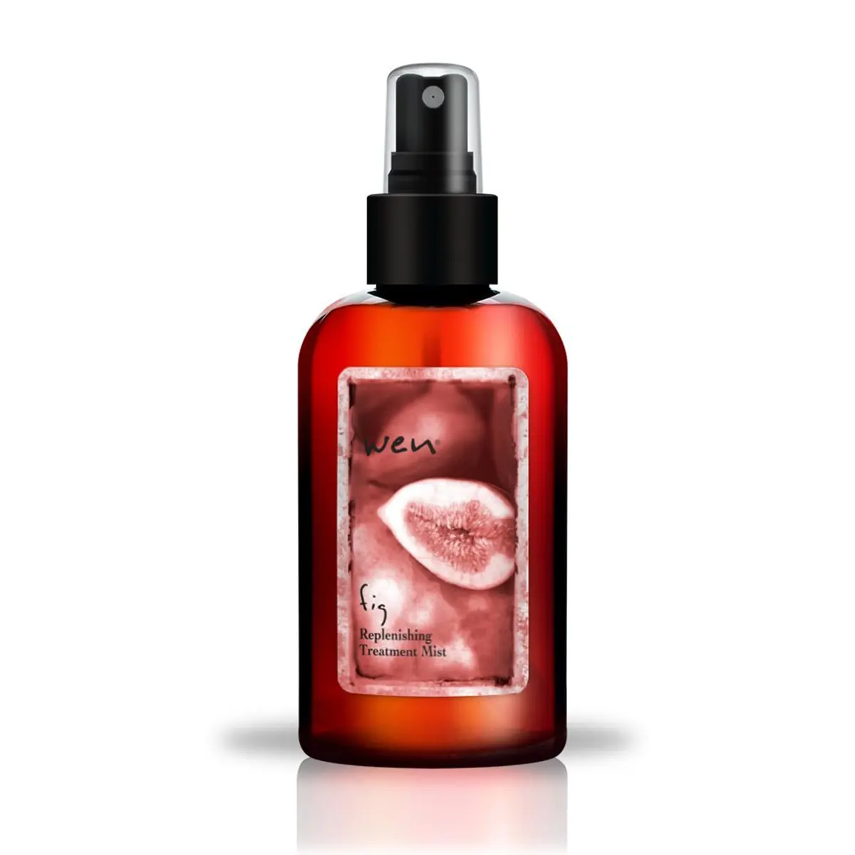 WEN by Chaz Dean Replenishing Treatment Mist - Hydrating Hair Mist, Hair Oil Spray, Weightless Hair Shine, Frizz Control Spray for Wavy, Curly or Straight Hair - Fig, 6 Fl Oz - main product image