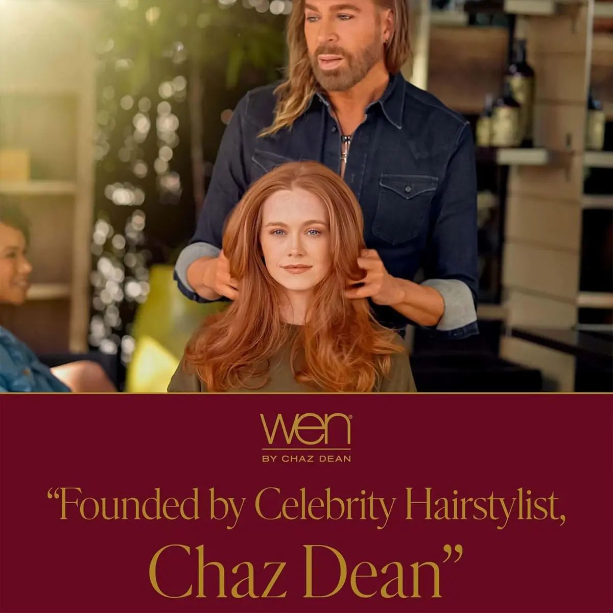 WEN by Chaz Dean Replenishing Treatment Mist - Hydrating Hair Mist, Hair Oil Spray, Weightless Hair Shine, Frizz Control Spray for Wavy, Curly or Straight Hair - Fig, 6 Fl Oz - view 6