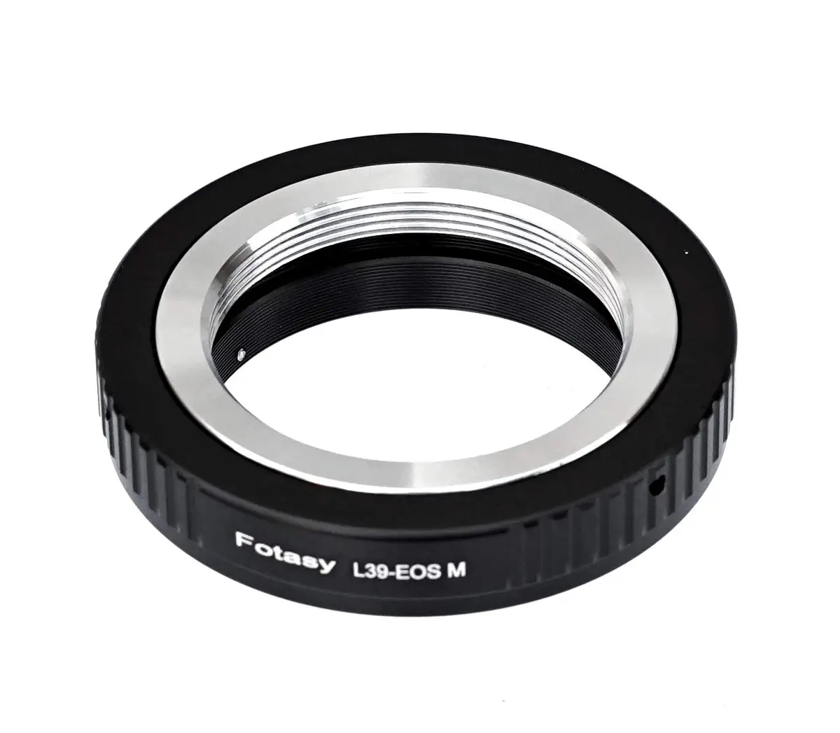 Fotasy Leica M39 Lens to Canon EF-M Mount Adapter, L39 39mm LTM EOS M Mirrorless Camera Accessory - main product image