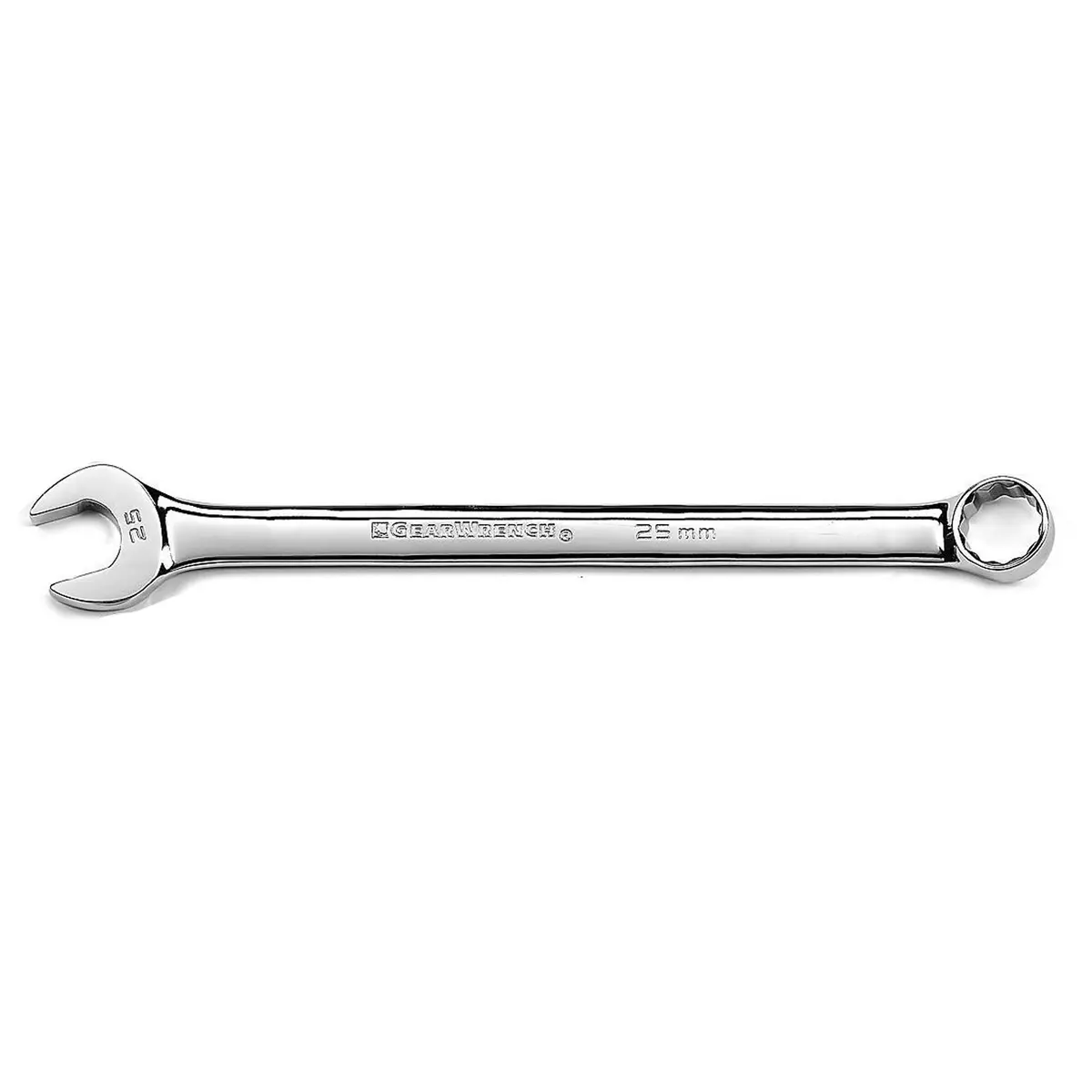 GEARWRENCH Long Pattern Combination Wrench 25mm | 12 Point, Rust-Resistant Alloy Steel, 14.1 inches (35.8 cm) - main product image
