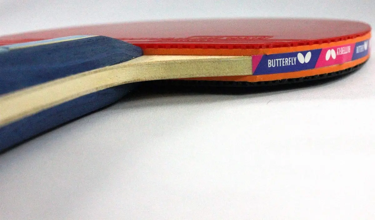 Butterfly B501FL Shakehand Table Tennis Racket Set with Case | 2.1mm Sponge, 80 Speed, 80 Spin, 70 Control - view 5