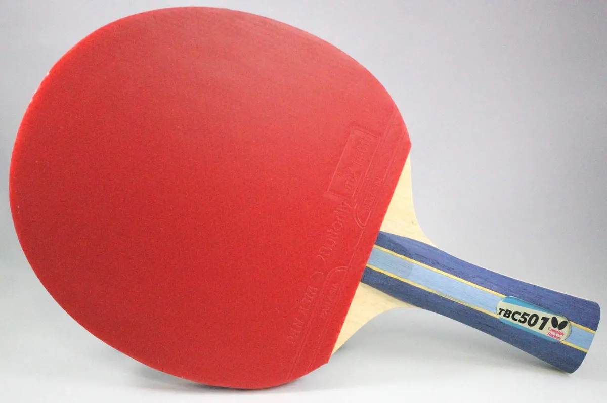Butterfly B501FL Shakehand Table Tennis Racket Set with Case | 2.1mm Sponge, 80 Speed, 80 Spin, 70 Control - view 2