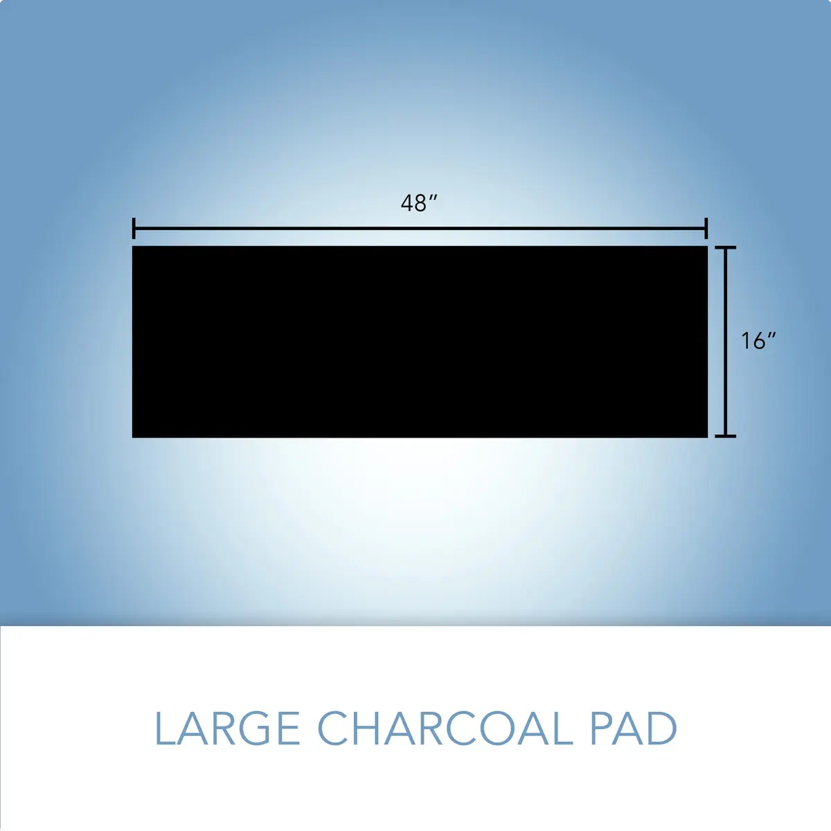 CFS Carbon Pre-Filter Sheet for 38002 | Cut-to-Fit Activated Carbon Filter for Indoor Air (110-120c) - view 7