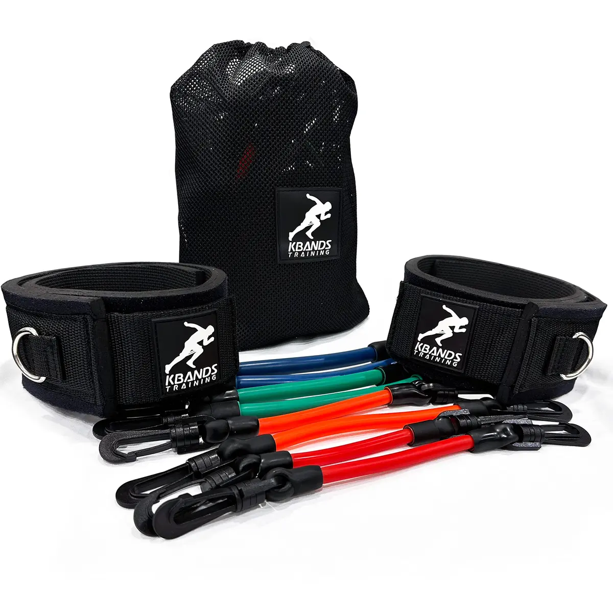 Kbands Resistance Bands Set for Speed & Strength | Includes Digital Training Programs for Athletes - main product image