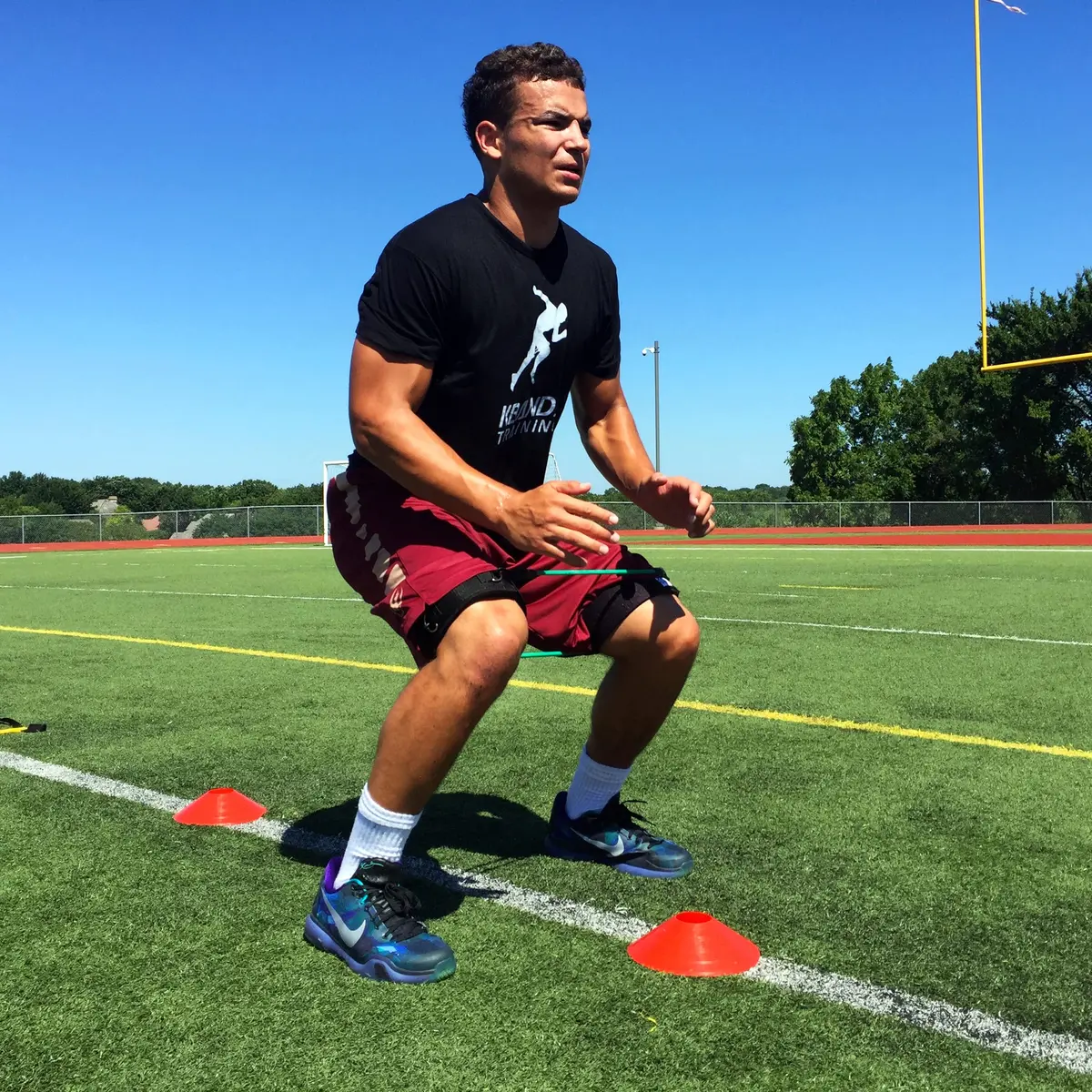 Kbands Resistance Bands Set for Speed & Strength | Includes Digital Training Programs for Athletes - view 2