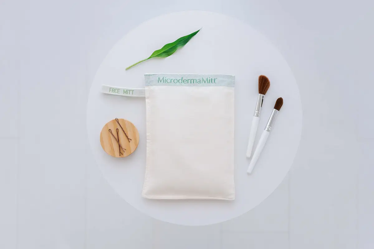MicrodermaMitt Deep Exfoliating Face Mitt - Turkish Kessa Glove for Gentle Skin Renewal, 1 Count - view 5