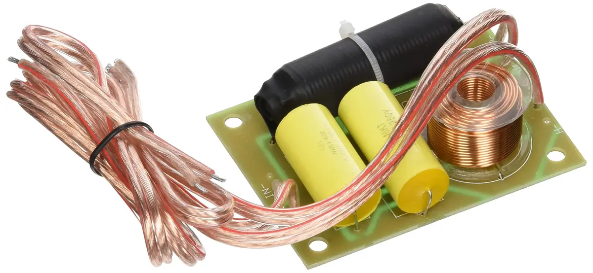 EMB Professional 2-Way Speaker Crossover 800W | Passive Audio Network for DIY Loudspeaker Repair - main product image