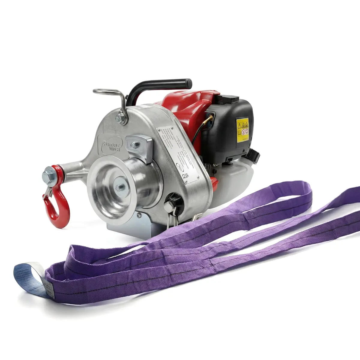 Portable Winch Gas/Battery Capstan Power Rigging Tool for Heavy Pulling | 1600 lb Force, Compact & Rugged - main product image