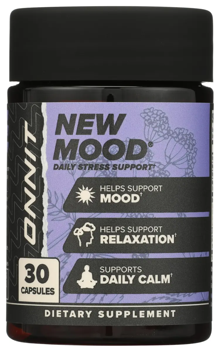 ONNIT New Mood Stress & Sleep Support Supplement with 5-HTP, 30 Count | Mood & Relaxation Aid for Stress & Sleep - view 4