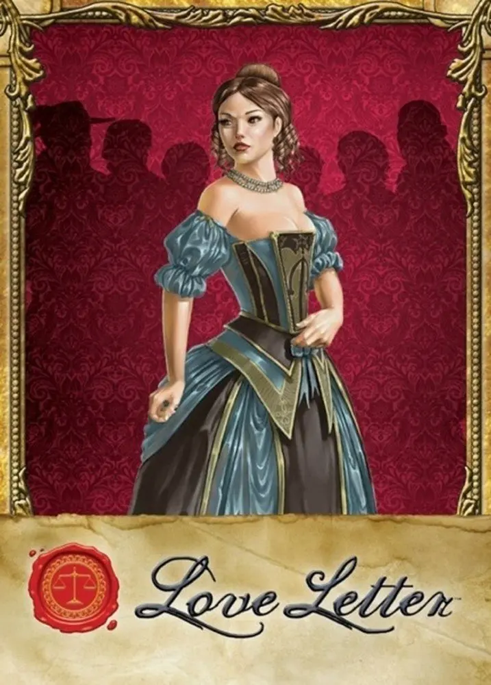 Z-Man Games Love Letter Card Game | Deduction & Luck Strategy for Kids & Adults - main product image