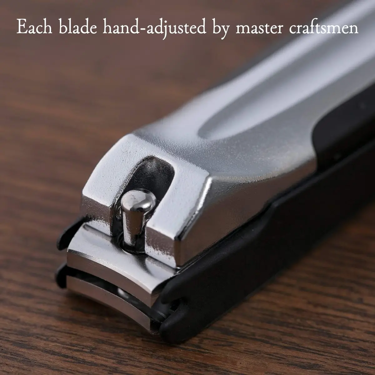 KAI Japanese Nail Clippers with Side Nail File | Made in Japan, Stainless Steel, Heavyweight - view 5