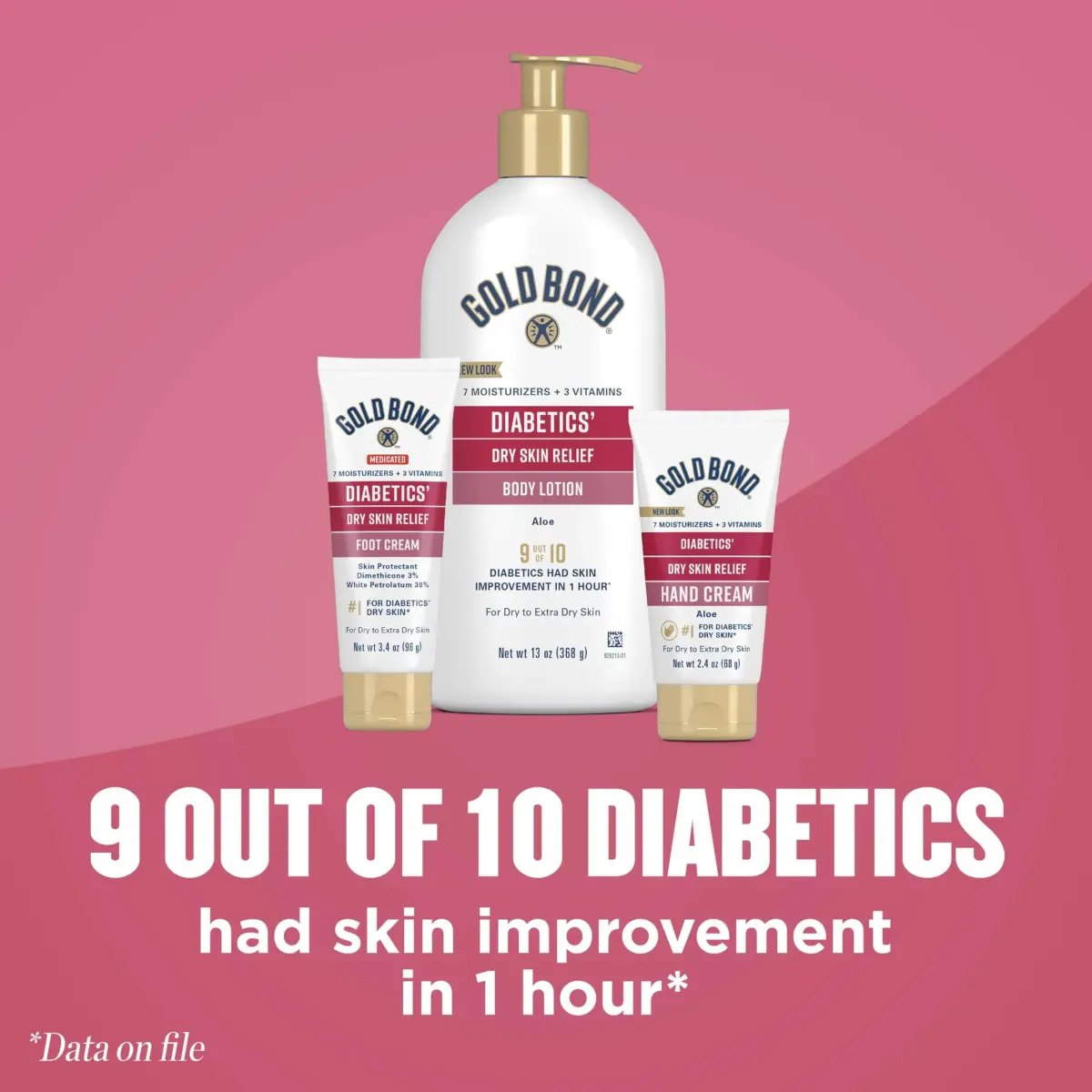 Gold Bond Diabetic Foot Cream 96.4g (3.4 Oz) | Medicated Skin Protectant for Dry Feet - view 6
