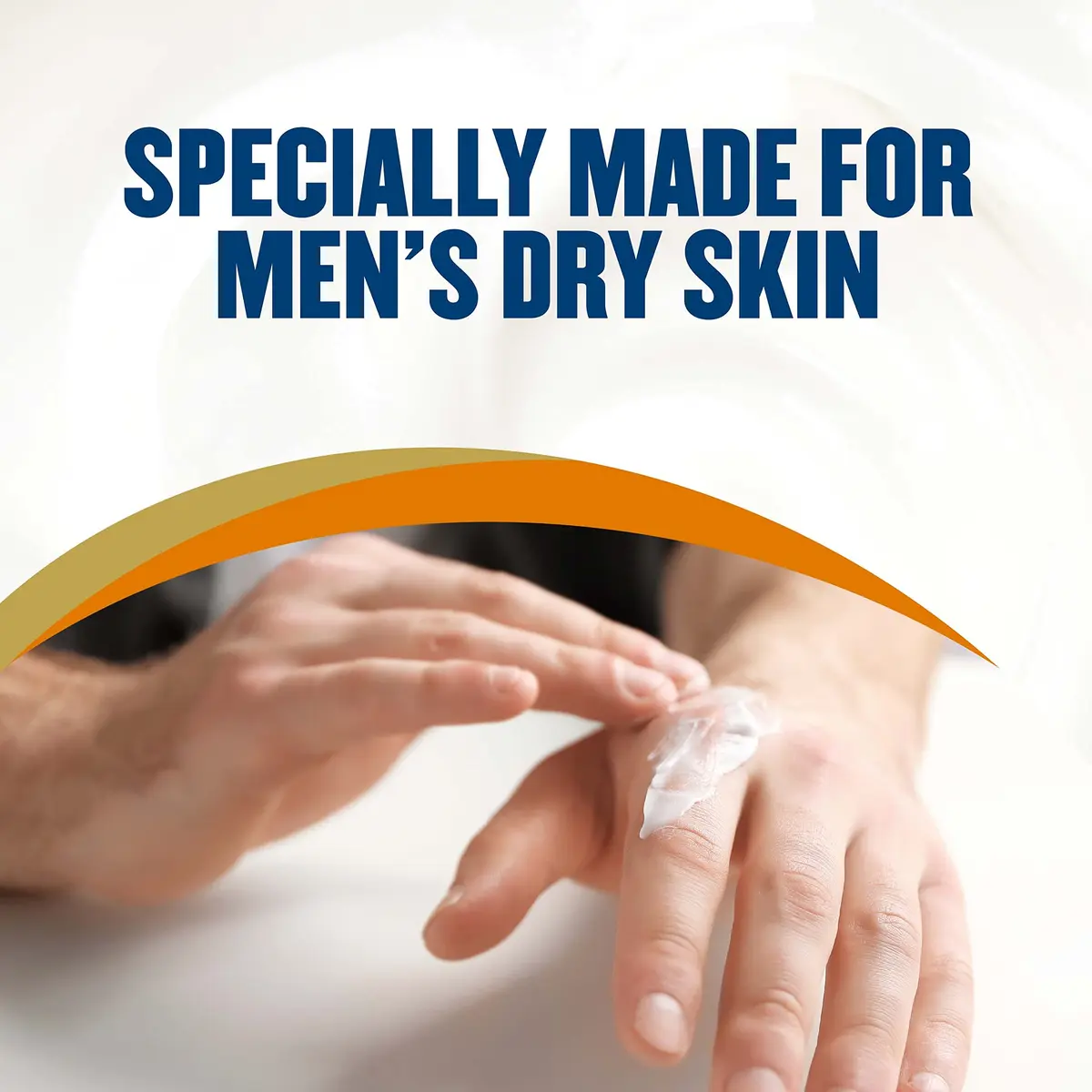 Gold Bond Men's Essentials 6.5 oz Moisture Body & Hand Cream | Hydrates Dry Skin, Dermatologist-Tested - view 4
