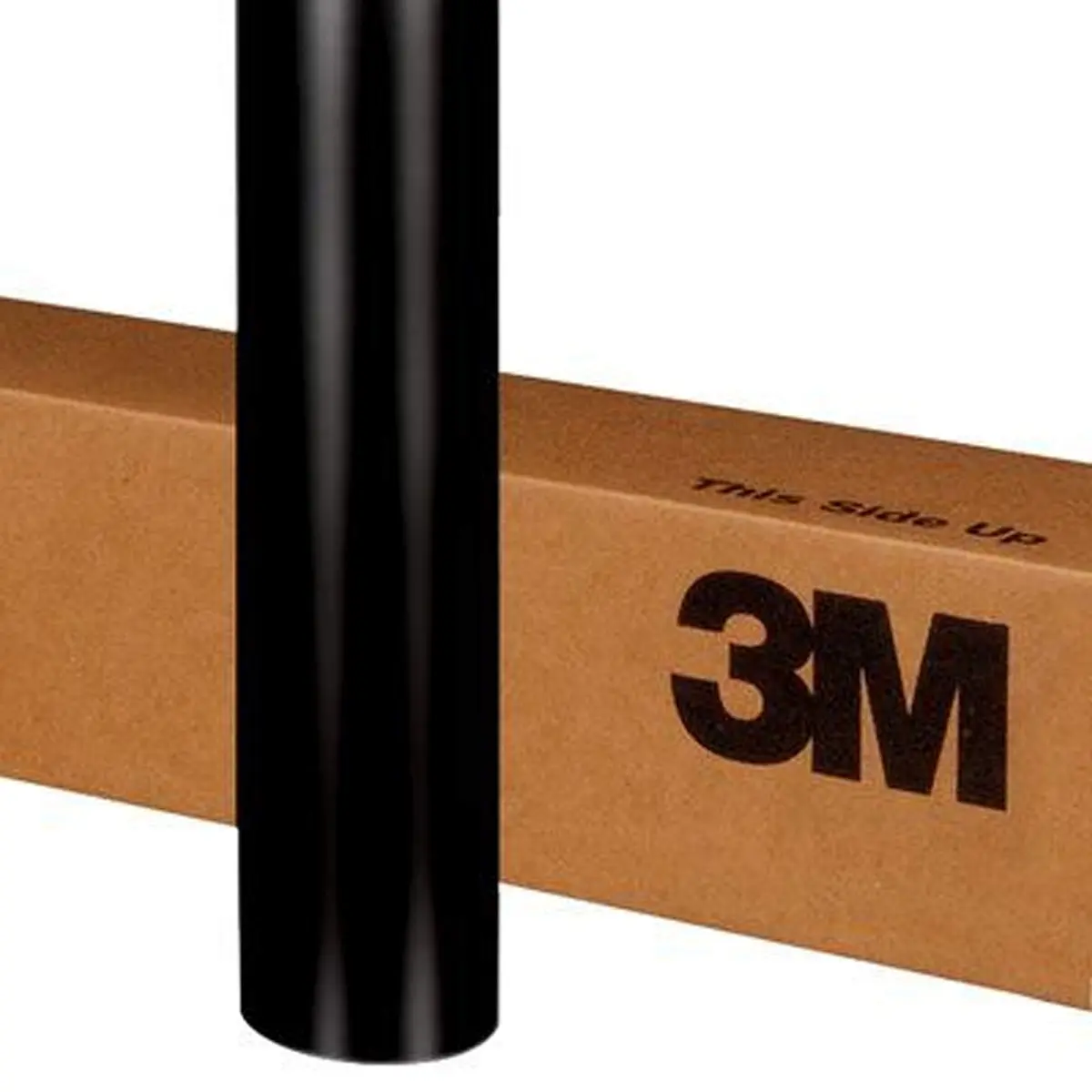 3M 2080 S12 Satin Black 5ft x 3ft | Premium Satin Car Wrap Vinyl Film - main product image