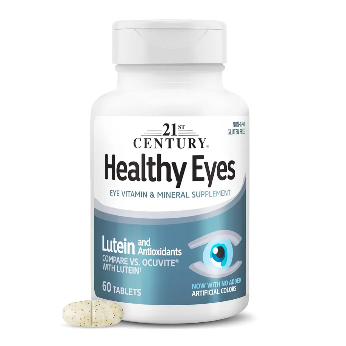 21st Century Healthy Eyes with Lutein 60 Tablets | Vision Support for Screen Time & Aging Eyes - main product image