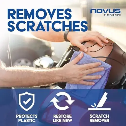 Novus Plastic Restorer Kit (3-in-1) - 64 Ounce Bottles - Clean, Shine & Scratch Remover - view 4