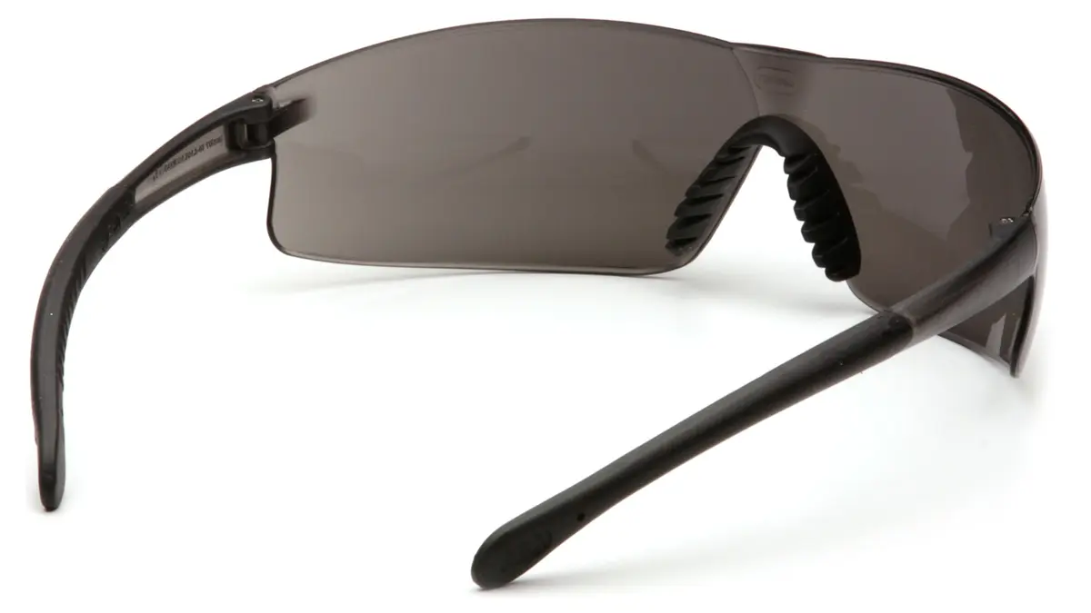 Pyramex Safety-S7220S Provoq Eyewear, Gray Temples, Gray Lens | Impact-Resistant Polycarbonate Safety Glasses - view 2