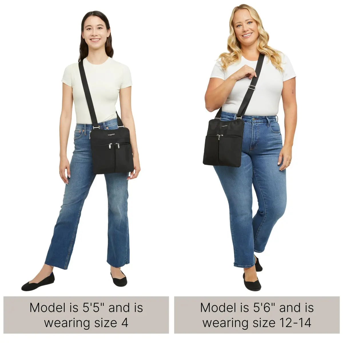 Baggallini Women's Horizon Crossbody Bag 10x10.5" Nylon Water-Resistant | Stylish & Lightweight - view 5