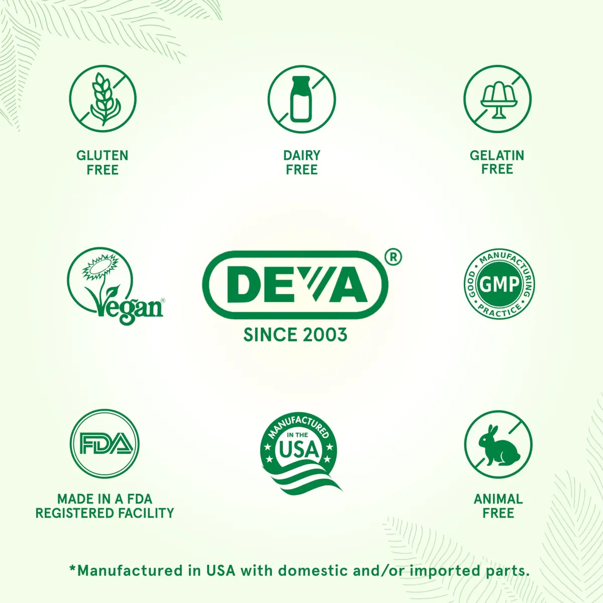 DEVA Vegan Omega-3 DHA-EPA 300 mg Algae Oil Softgels 90 Count | Certified Vegan, Carrageenan-Free - view 3