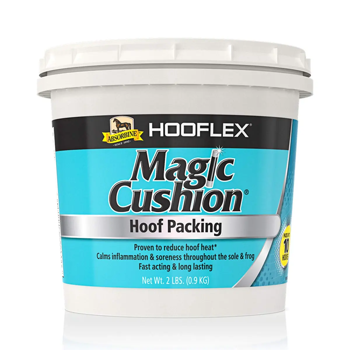 Absorbine Hooflex Magic Cushion Horse Hoof Packing 2 lbs | Fast Relief for Hoof Trauma & Soreness - main product image
