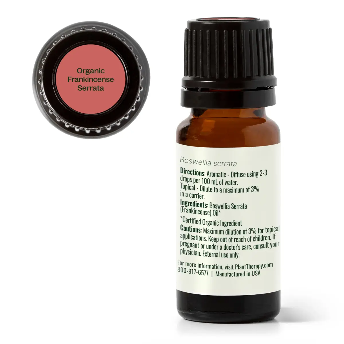 Plant Therapy Organic Frankincense Serrata Essential Oil 10 mL | USDA Certified Organic, Non-GMO - view 8