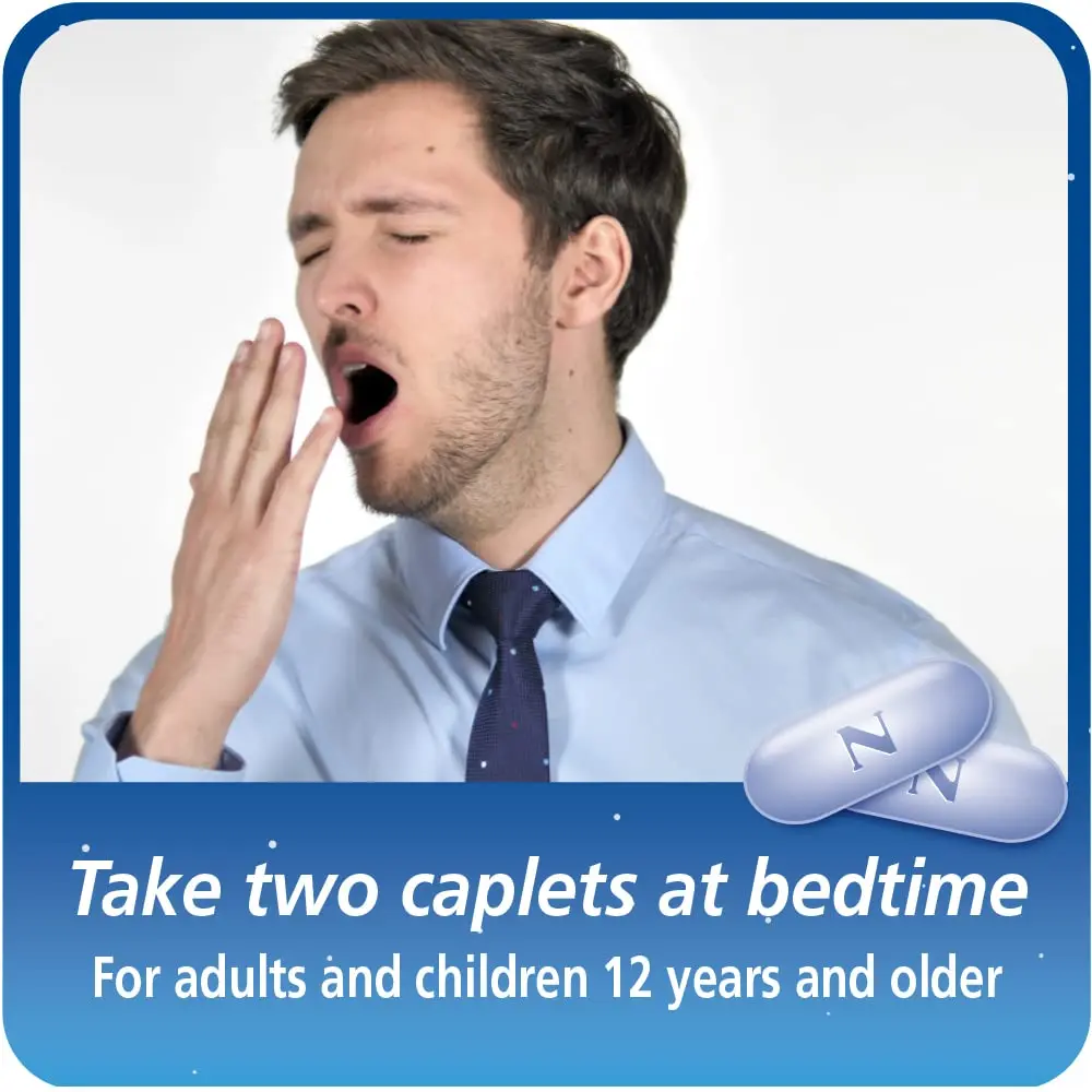 Nytol Nighttime Sleep-Aid Caplets 16 Count | Fast-Acting Diphenhydramine HCl Sleep Support - view 4