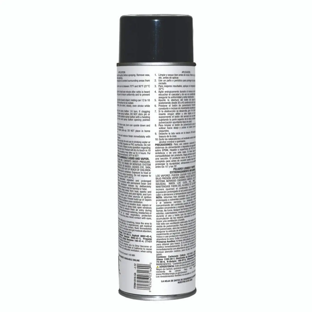 Leak Stopper Rubber Flexx Waterproof Sealant Spray 18oz | Flexible, Quick Repairs - view 2