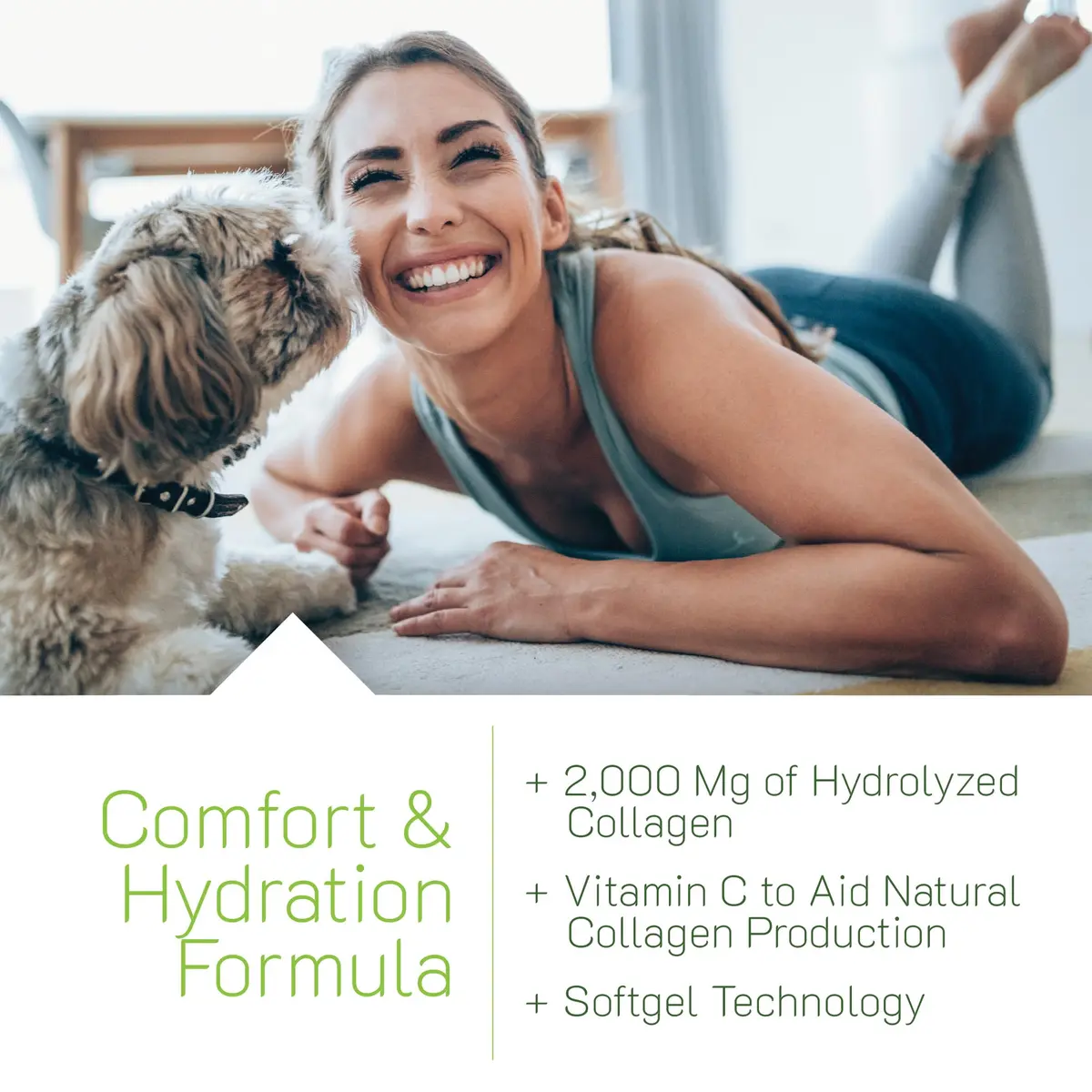 Irwin Naturals Deep Tissue Collagen-Pure Connective Tissue Support | 80 Softgels for Joints & Skin - view 4