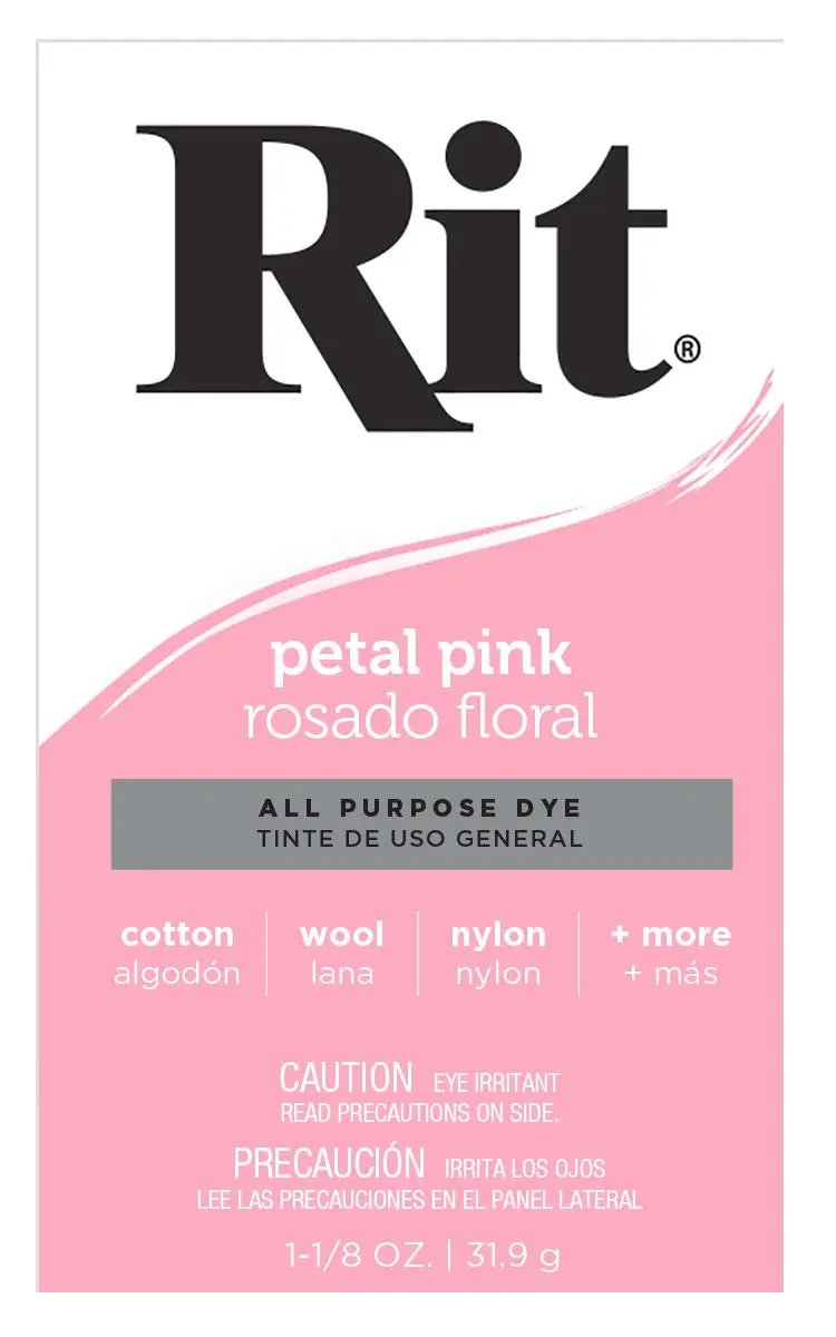 Rit All-Purpose Powder Dye 1-1/8 oz | Vibrant Fabric Color for Cotton, Silk, Wool, Nylon, Linen - main product image