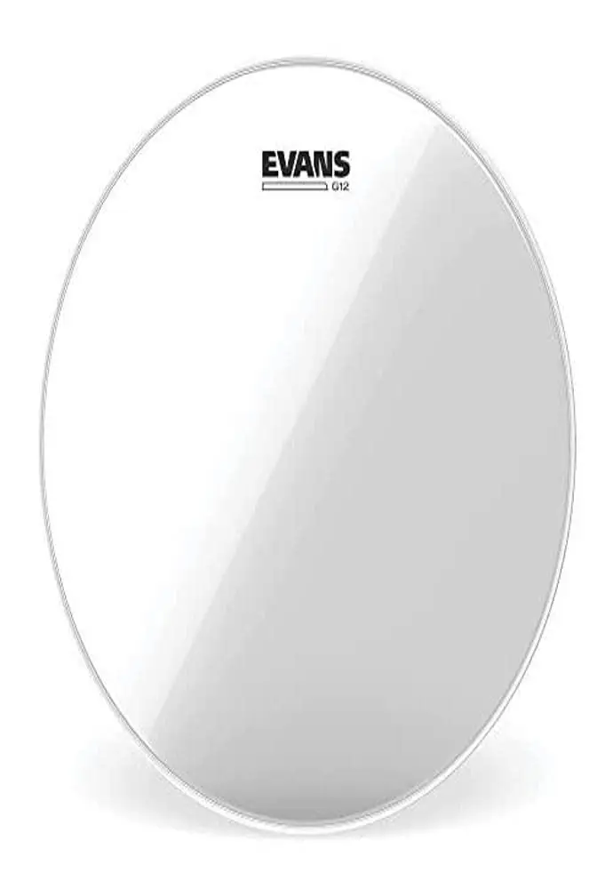 Evans Drum Heads - G12 Clear Tom Drumhead, 10 Inch | Deep tone & enhanced projection with USA quality - main product image