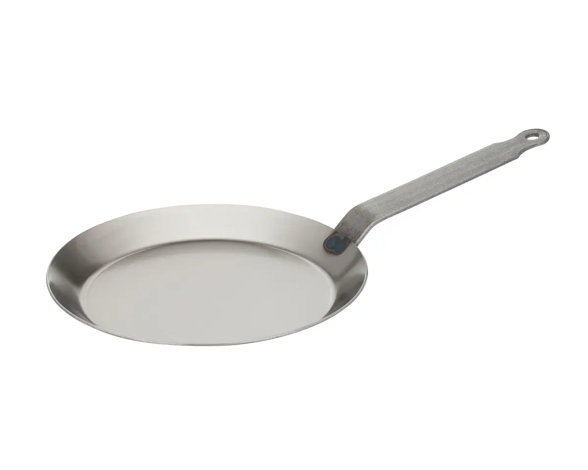 Matfer Bourgeat Black Carbon Steel Crêpe Pan 23.5 cm (9 1/4") | Made in France - main product image