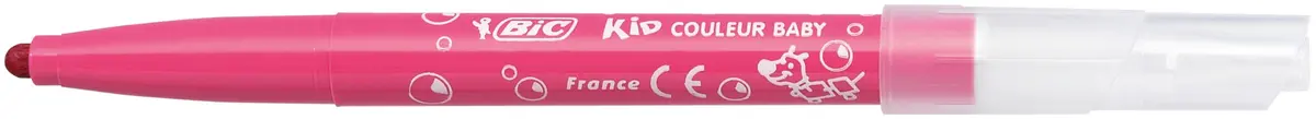 BIC Kids Kid Couleur Baby Colouring Pens 12 Pack | Ultra-Washable, Vibrant & Safe for 1+ - view 2