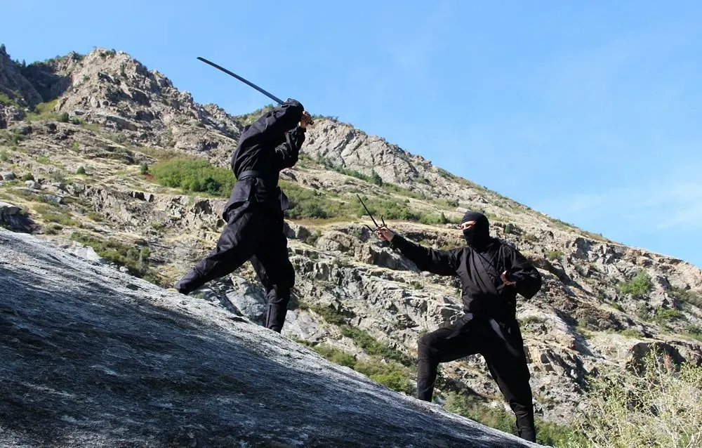 Kage Ninja Gear Real Ninja Costume 14oz Cotton Uniform for Men and Women | Authentic Ninja Outfit - view 2
