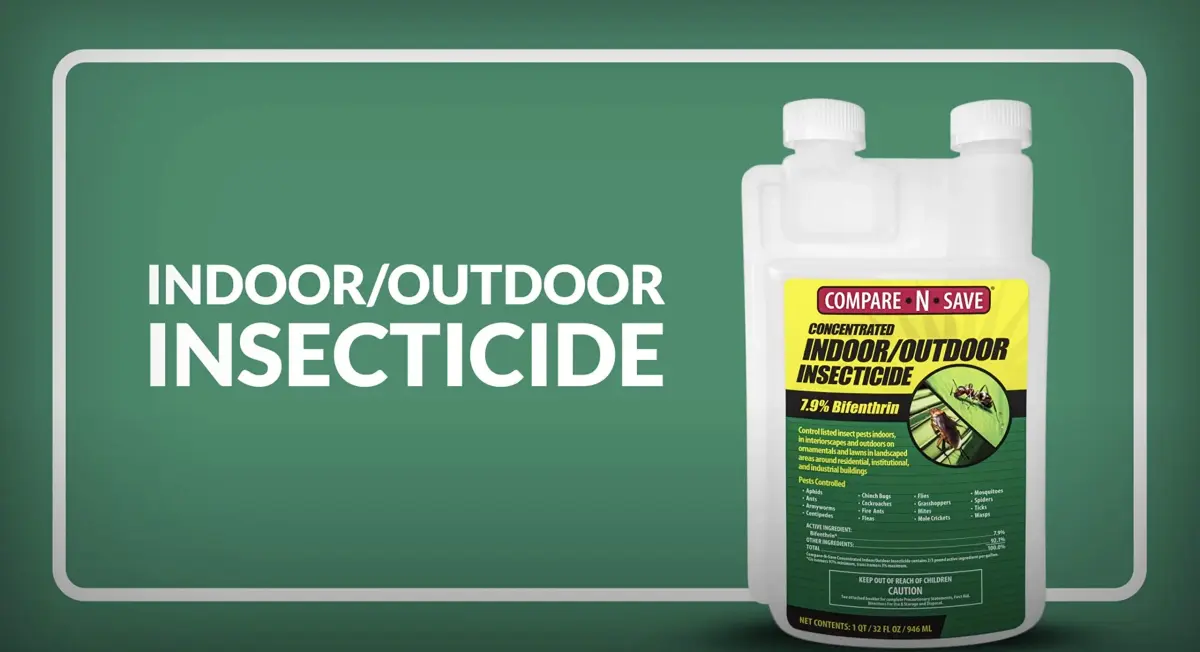 Compare-N-Save 7.9% Bifenthrin Concentrate Insect Control 236ml (8 Fl Oz) | EPA Registered Insecticide for Indoor & Outdoor Use - view 2