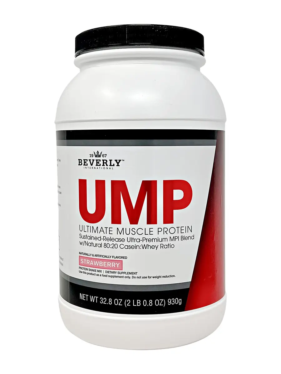 Beverly International UMP Protein Powder, Strawberry | Supports Lean Muscle & Fat Loss - main product image