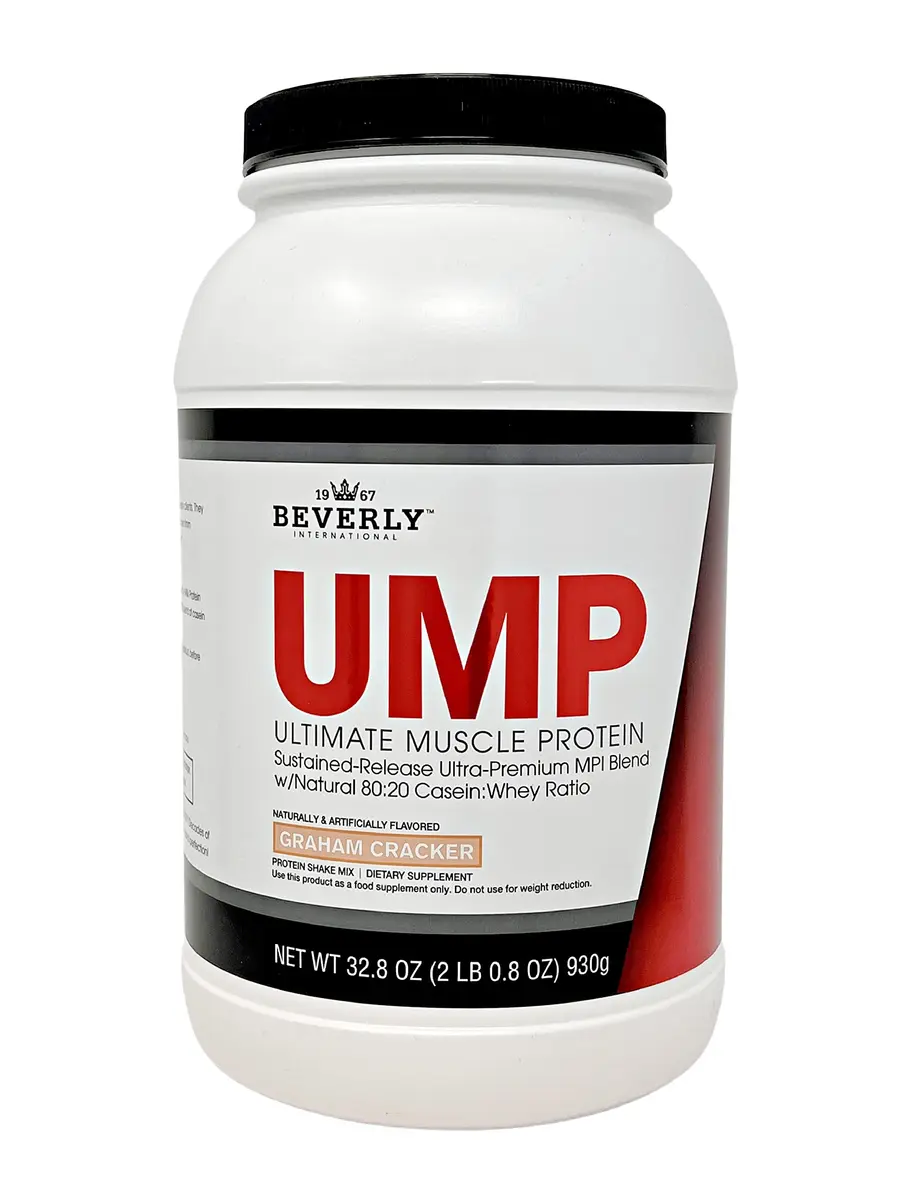 Beverly International UMP Protein Powder, Graham Cracker, 32.8 oz | Supports Lean Muscle & Fat Burn - main product image