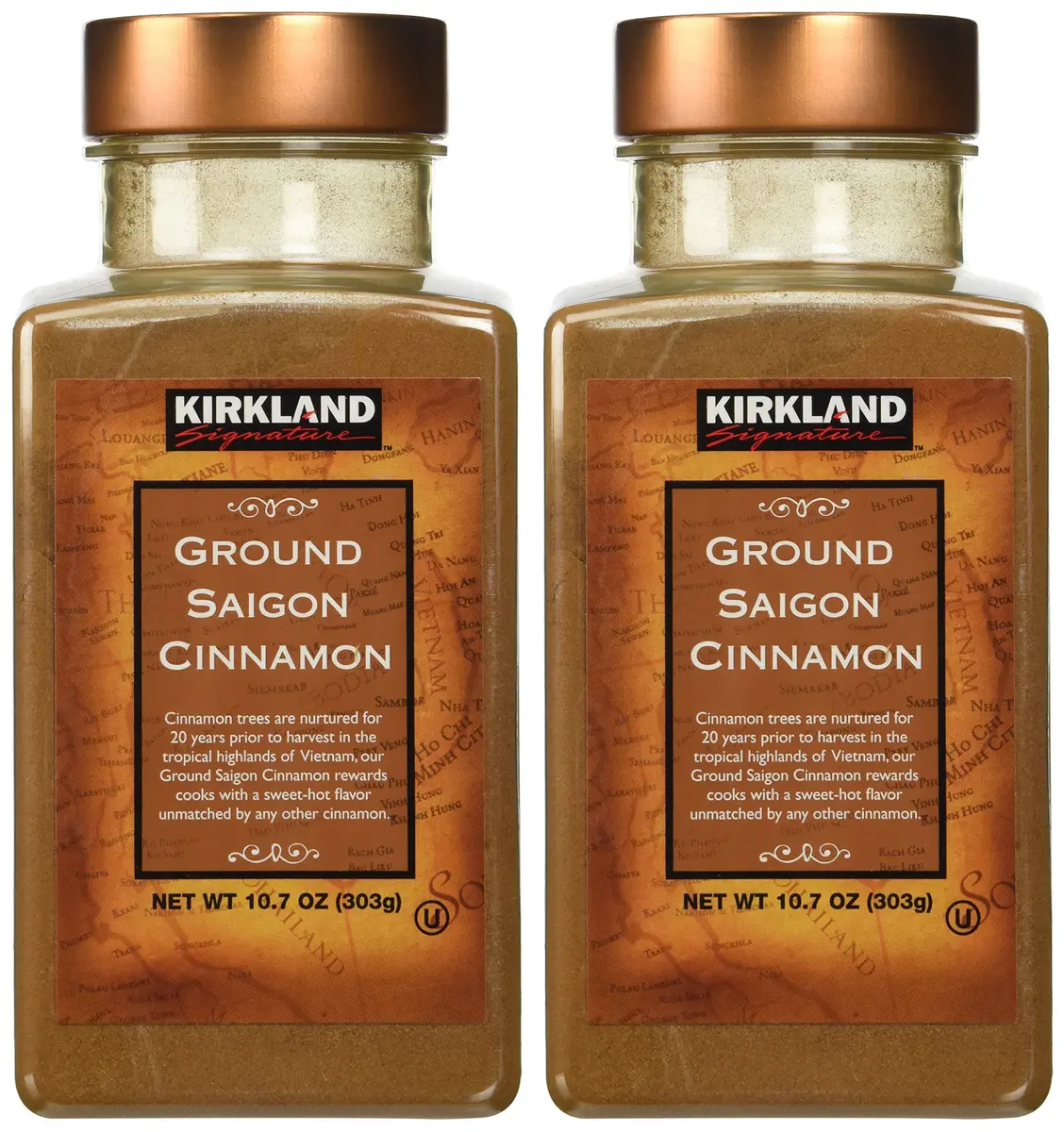 Kirkland Saigon Cinnamon Powder 21.4 Oz (606 g) | Authentic Vietnamese Spice - main product image