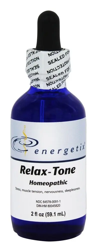 Energetix Relax-Tone Homeopathic Oil 2 Fl Oz | Supports Relaxation & Stress Relief - main product image