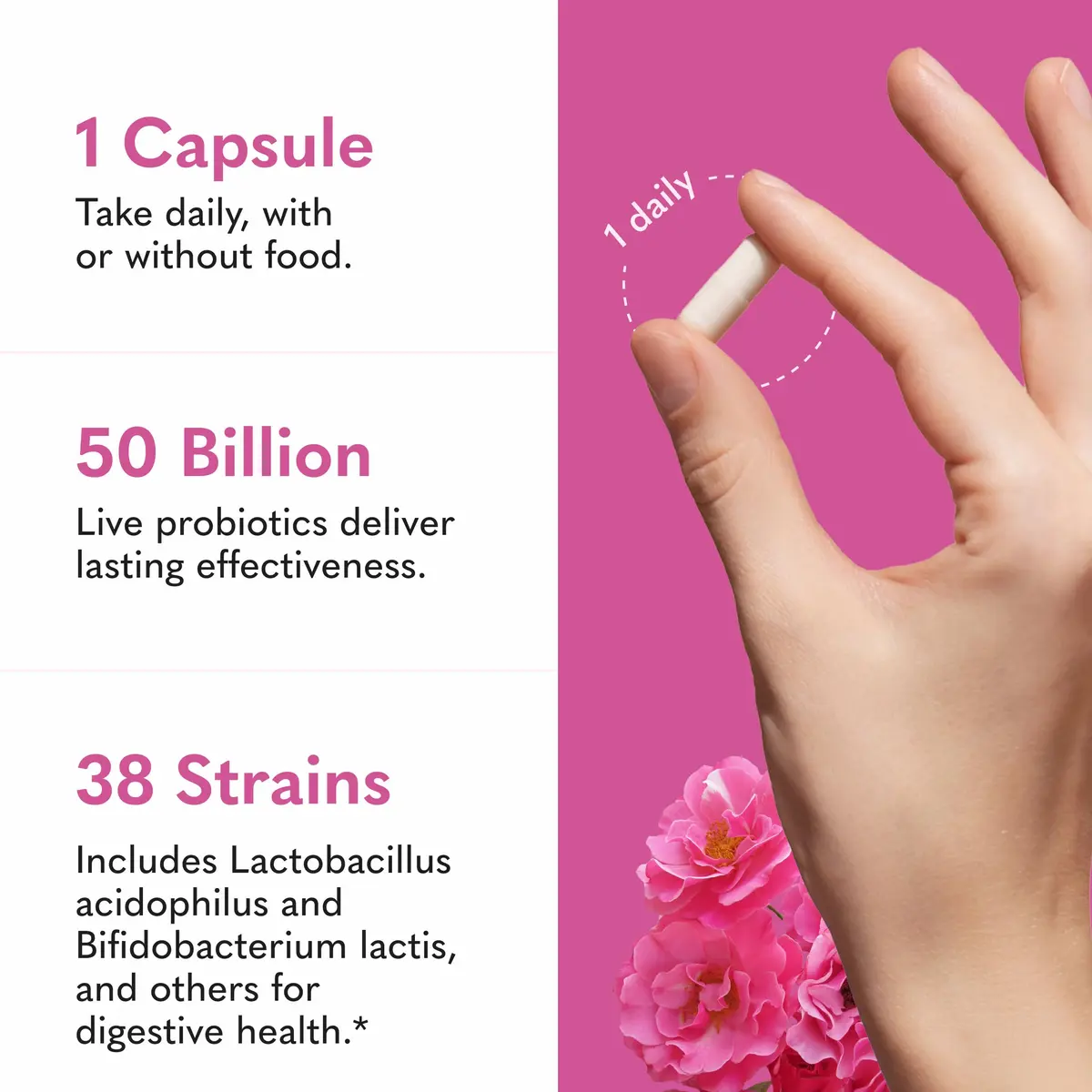 Garden of Life Raw Probiotics Vaginal Care, 50 Billion CFU, 30 Count | Supports Vaginal & Urinary Health - view 3