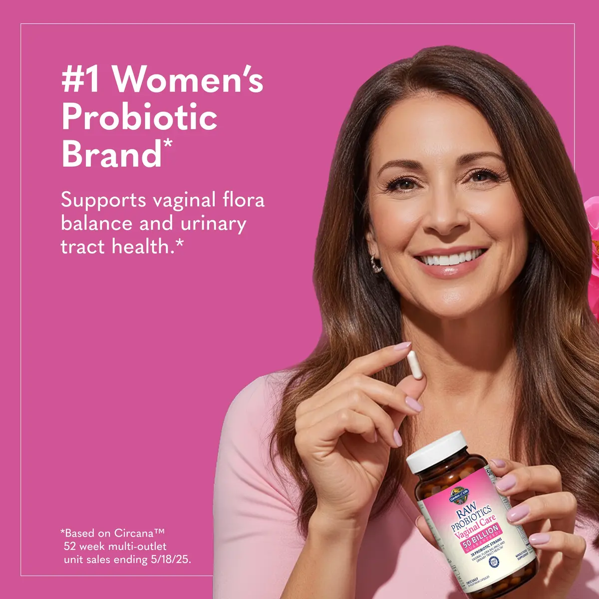 Garden of Life Raw Probiotics Vaginal Care, 50 Billion CFU, 30 Count | Supports Vaginal & Urinary Health - view 4