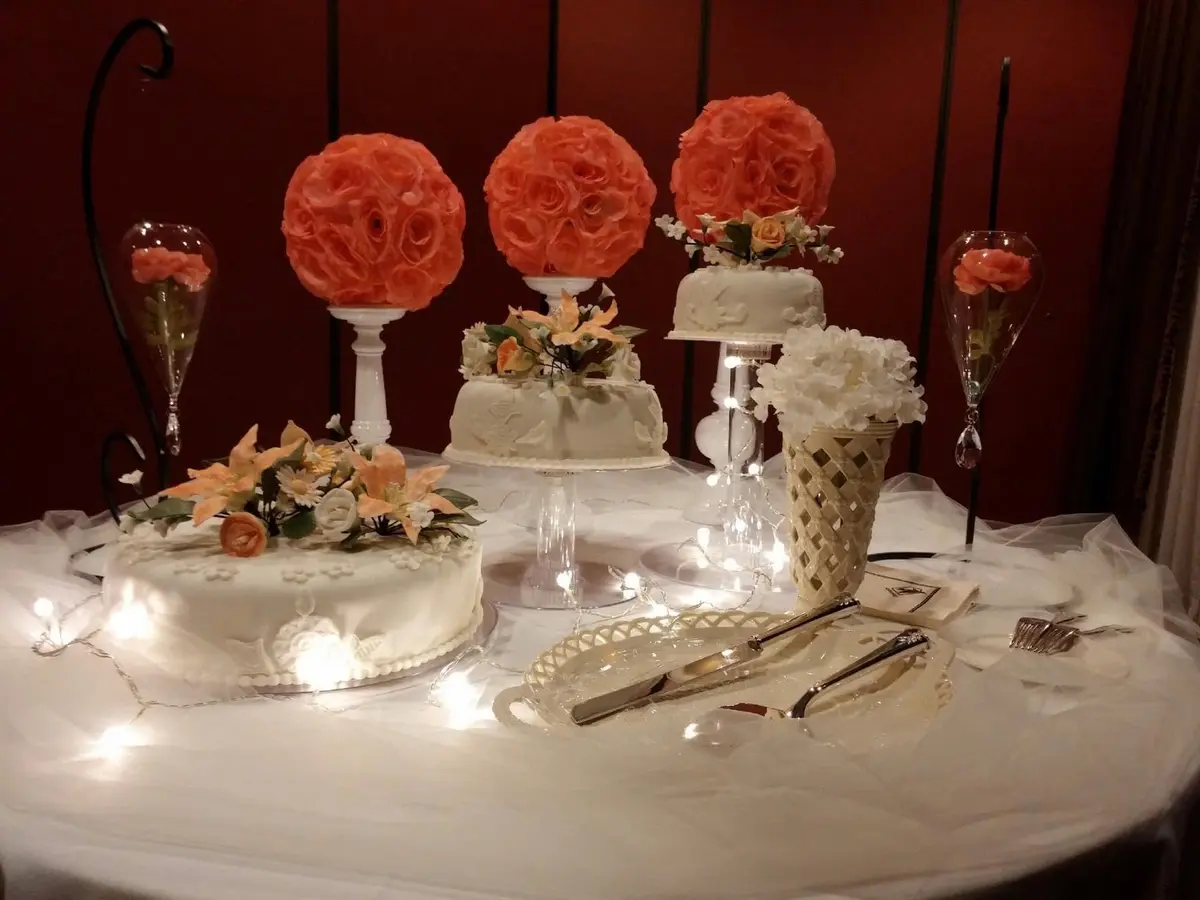 platinumcakeware 3 Tier Acrylic Wedding Cake Stand | Interchangeable Plates & Theme Decor (≤120c) - view 3