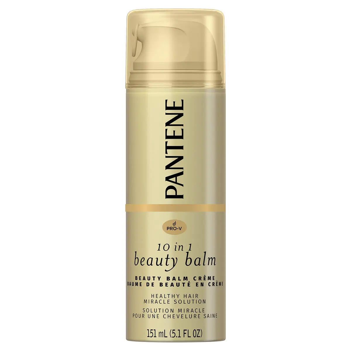 Pantene Pro-V Ultimate 10 Beauty Balm Crème for Hair 5.1 Fl Oz | Nourishing Leave-In Treatment for Frizzy Hair - main product image