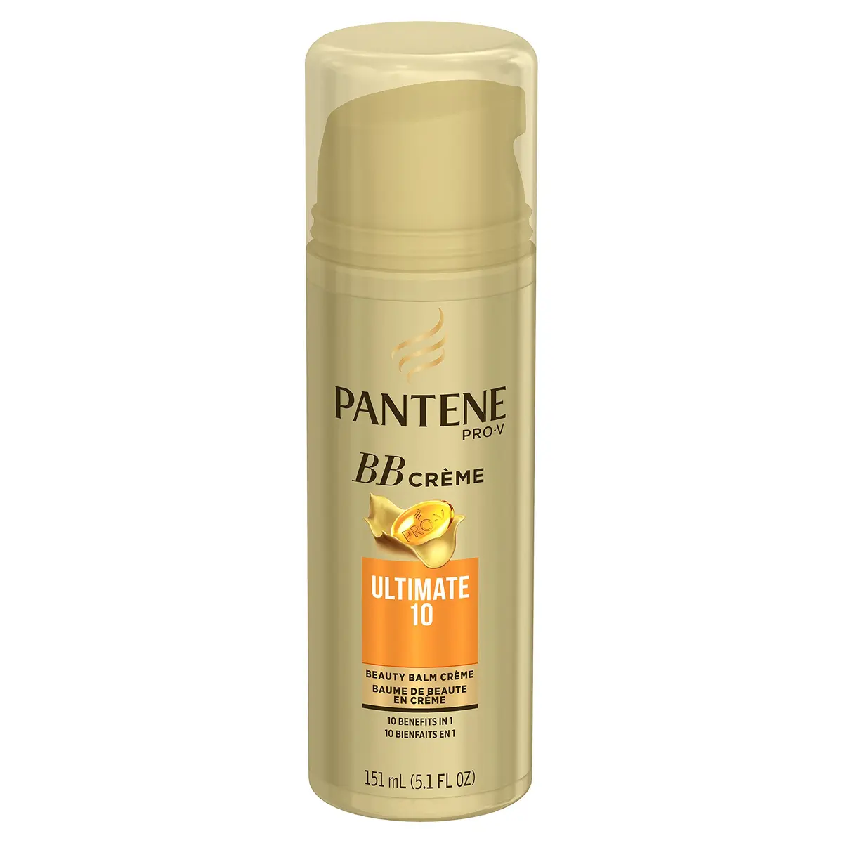Pantene Pro-V Ultimate 10 Beauty Balm Crème for Hair 5.1 Fl Oz | Nourishing Leave-In Treatment for Frizzy Hair - view 8