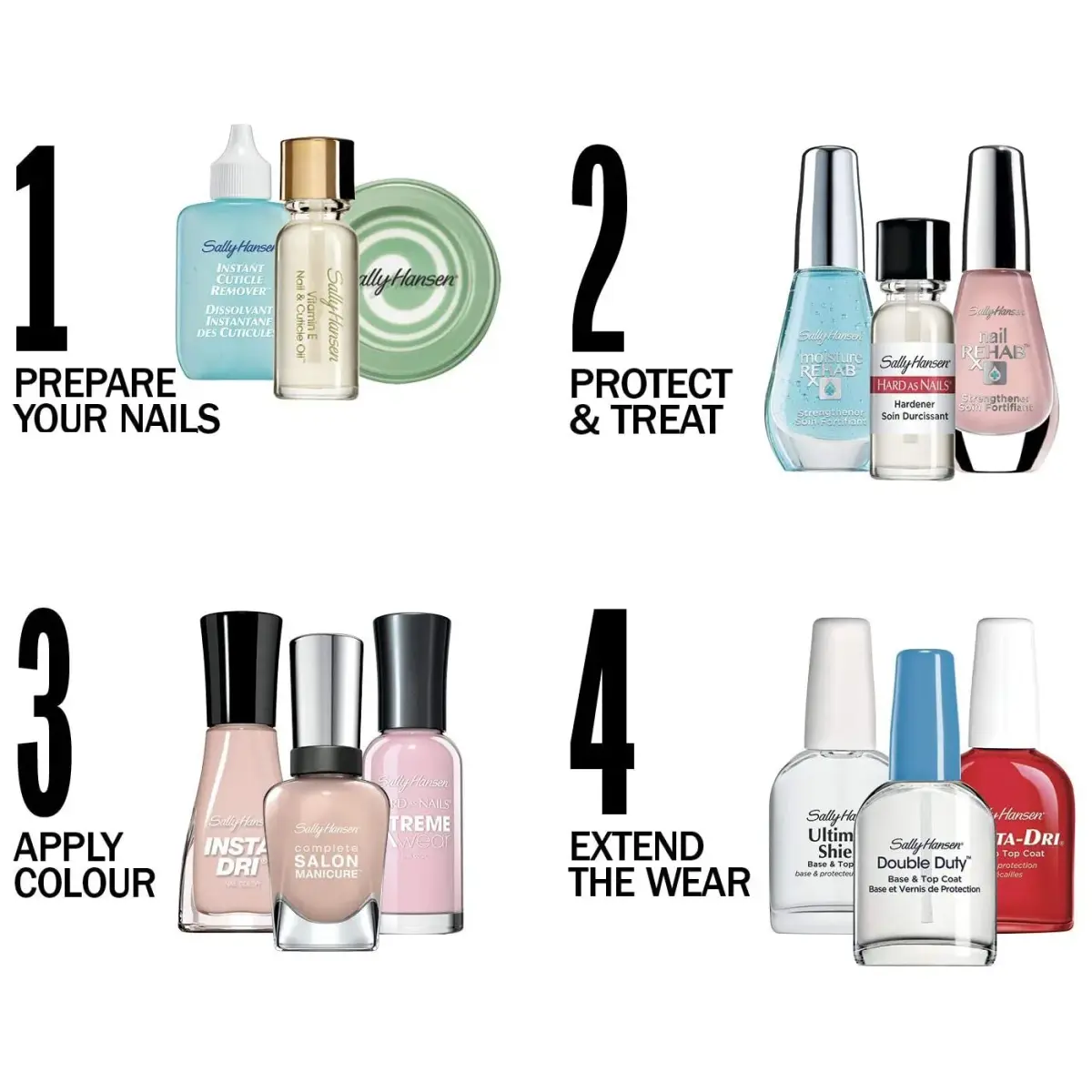 Sally Hansen Maximum Growth Nail Strengthener 13.3ml (0.45 Fl Oz) | Reinforces Thin Nails - view 6
