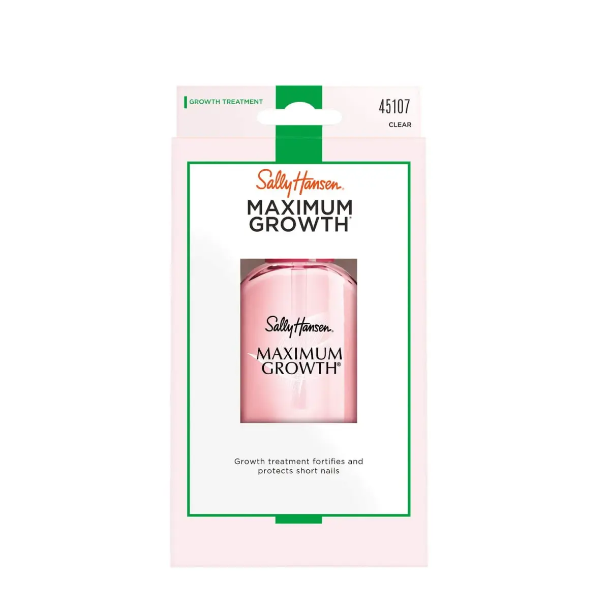 Sally Hansen Maximum Growth Nail Strengthener 13.3ml (0.45 Fl Oz) | Reinforces Thin Nails - view 2
