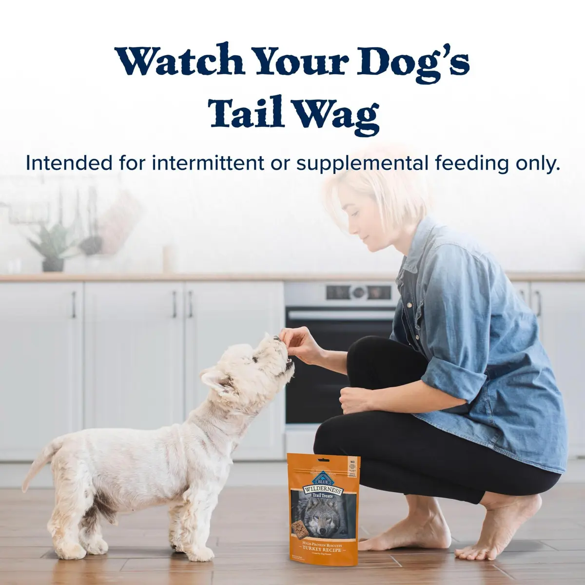 Blue Buffalo Wilderness Turkey Crunchy Dog Biscuits, Grain-Free, 283g (10 oz) | High-Protein, No Artificial Preservatives - view 9