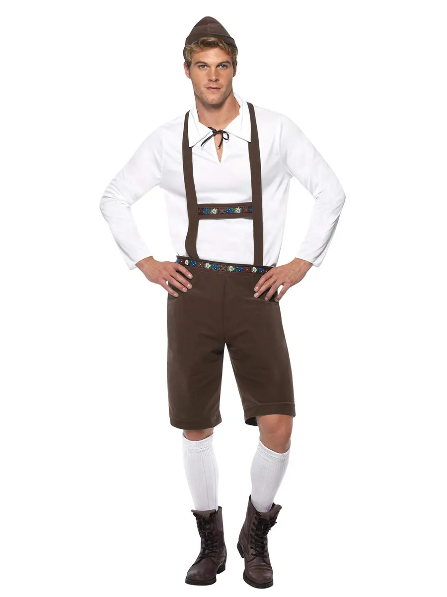 Smiffys Bavarian Man Costume XL - US Size 46-48 | Authentic Bavarian Dress for Men - view 2